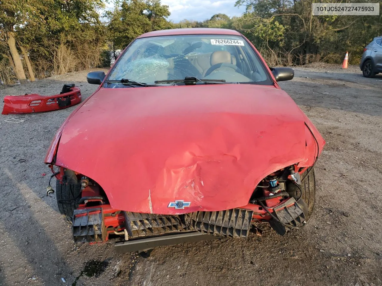 2002 Chevrolet Cavalier Base VIN: 1G1JC524727475933 Lot: 76266244