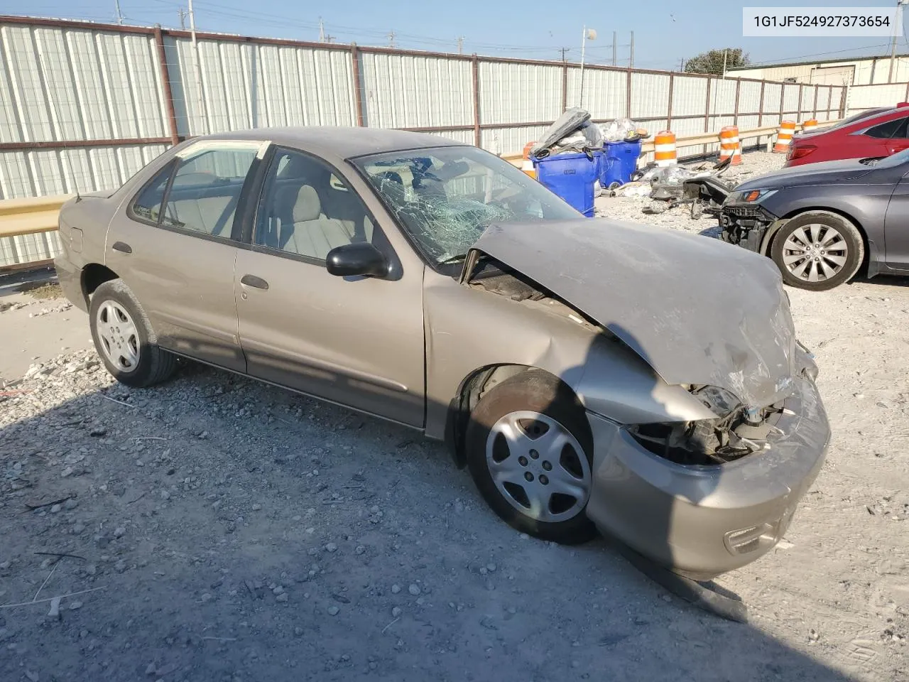 2002 Chevrolet Cavalier Ls VIN: 1G1JF524927373654 Lot: 76398064