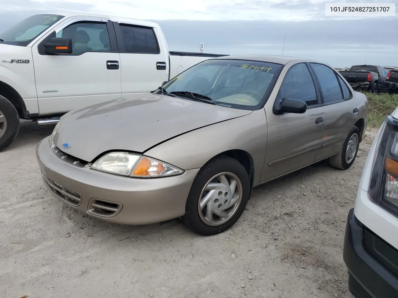 2002 Chevrolet Cavalier Ls VIN: 1G1JF524827251707 Lot: 76741914