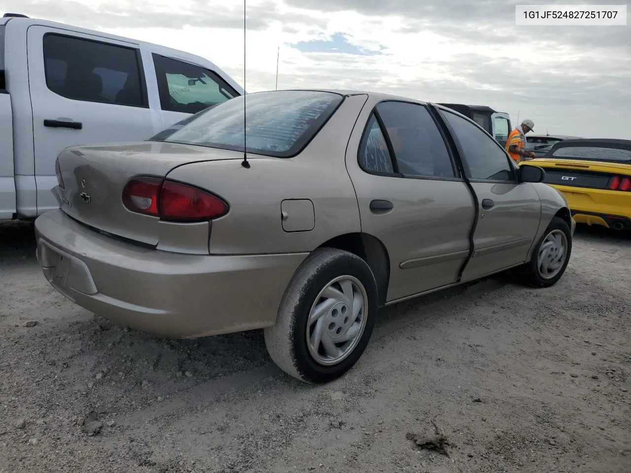 2002 Chevrolet Cavalier Ls VIN: 1G1JF524827251707 Lot: 76741914