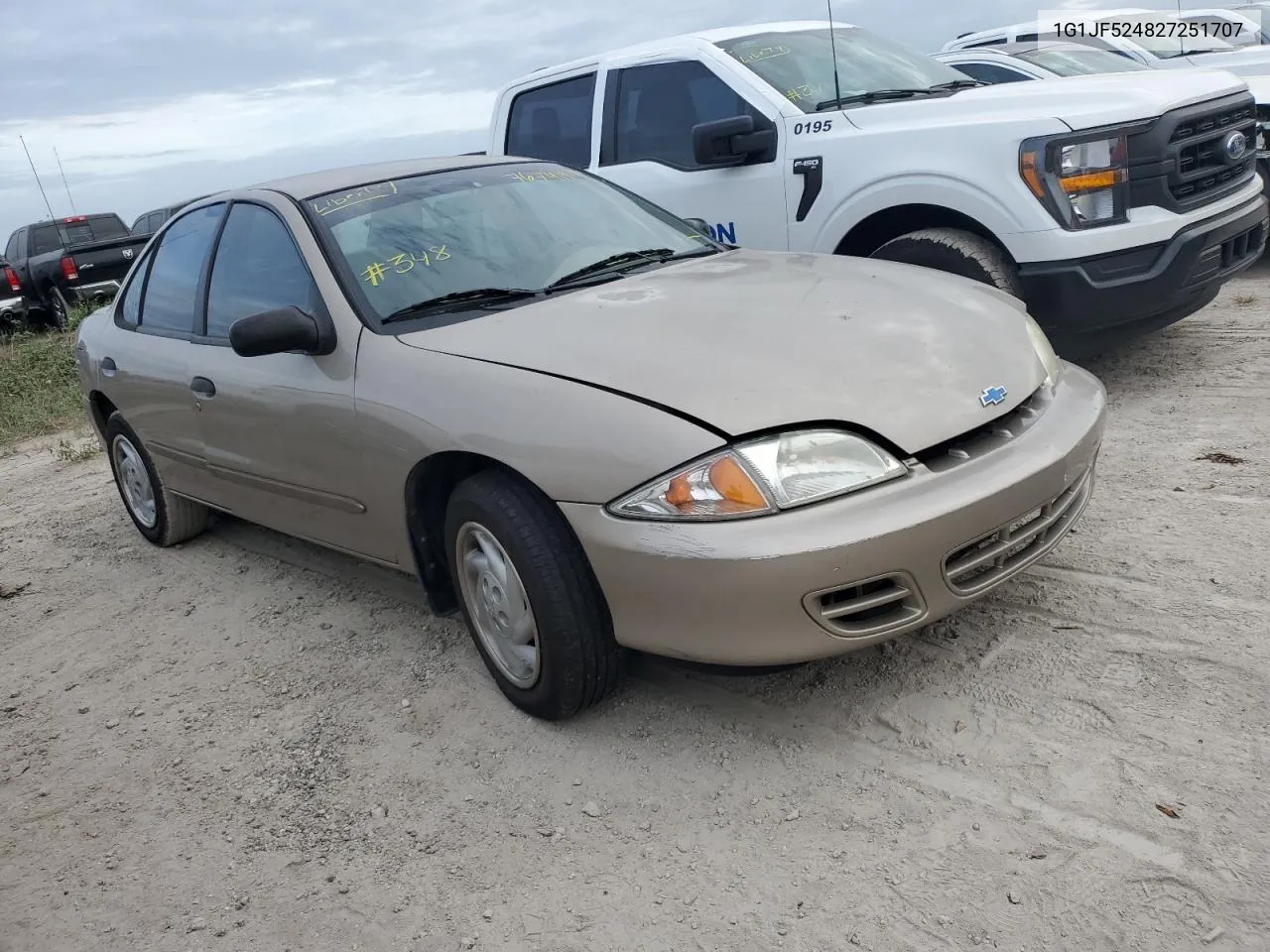 2002 Chevrolet Cavalier Ls VIN: 1G1JF524827251707 Lot: 76741914