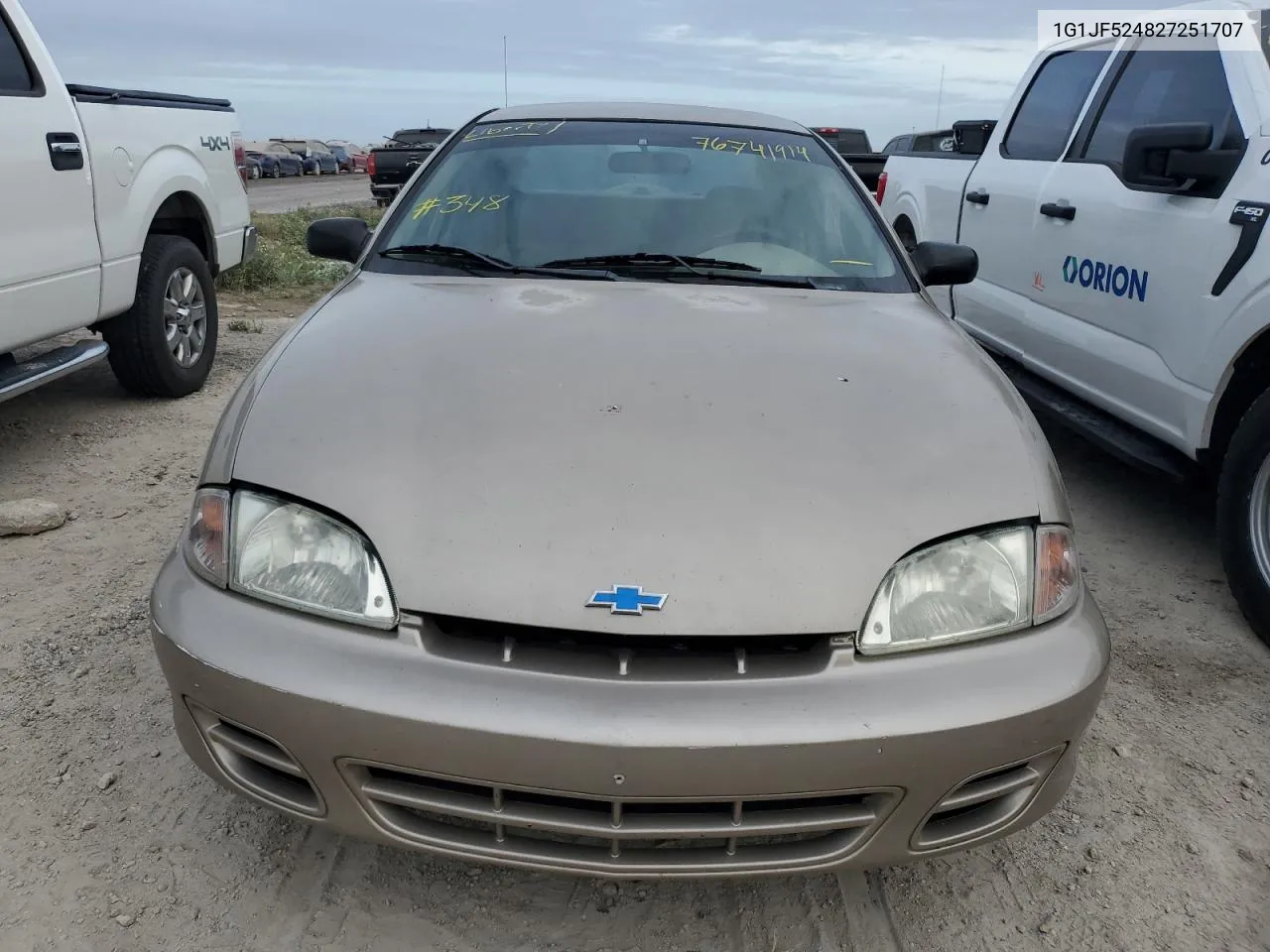 2002 Chevrolet Cavalier Ls VIN: 1G1JF524827251707 Lot: 76741914