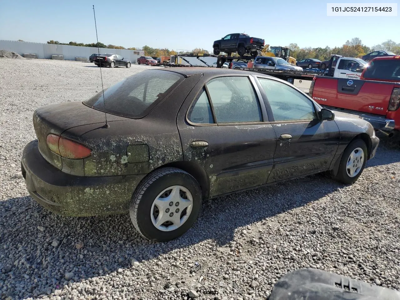 2002 Chevrolet Cavalier Base VIN: 1G1JC524127154423 Lot: 77150874