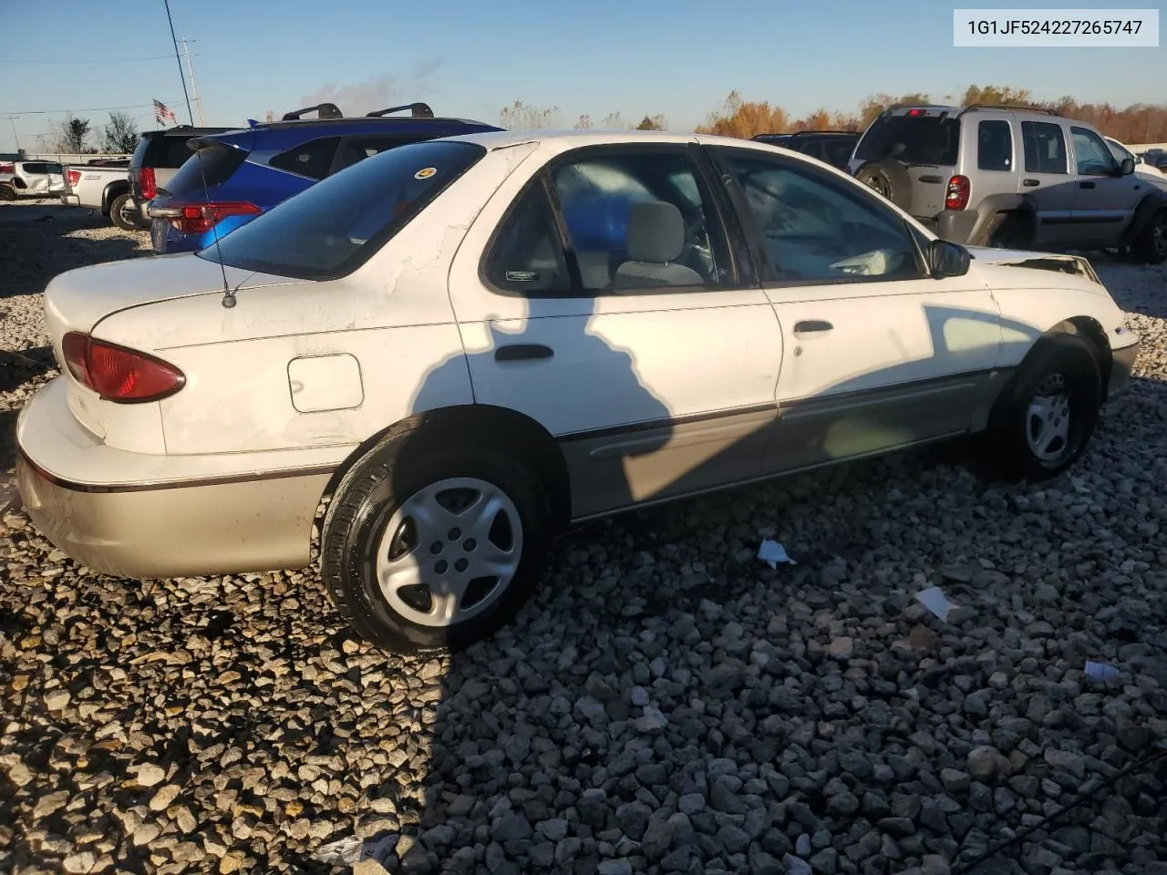 1G1JF524227265747 2002 Chevrolet Cavalier Ls