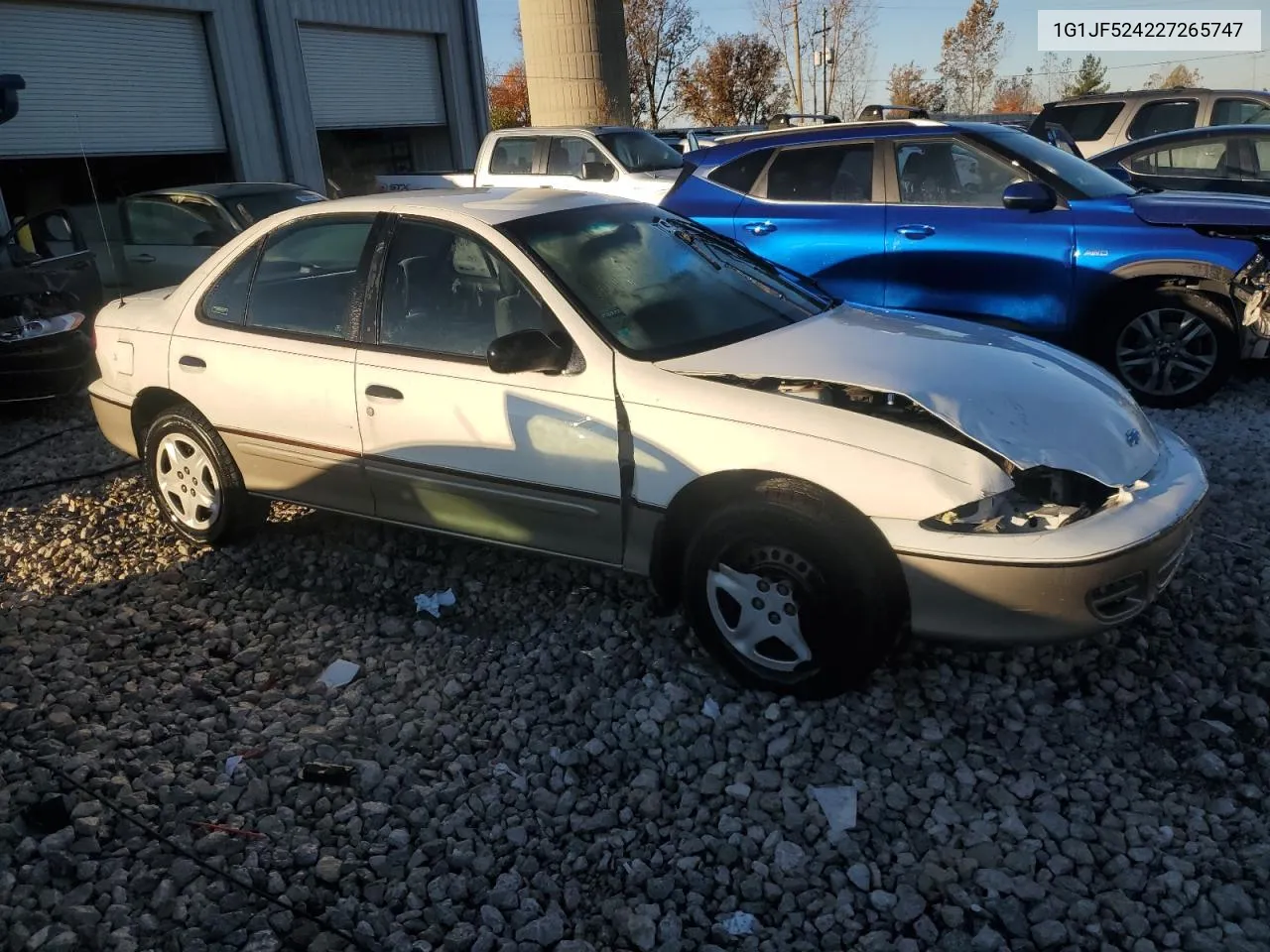 1G1JF524227265747 2002 Chevrolet Cavalier Ls