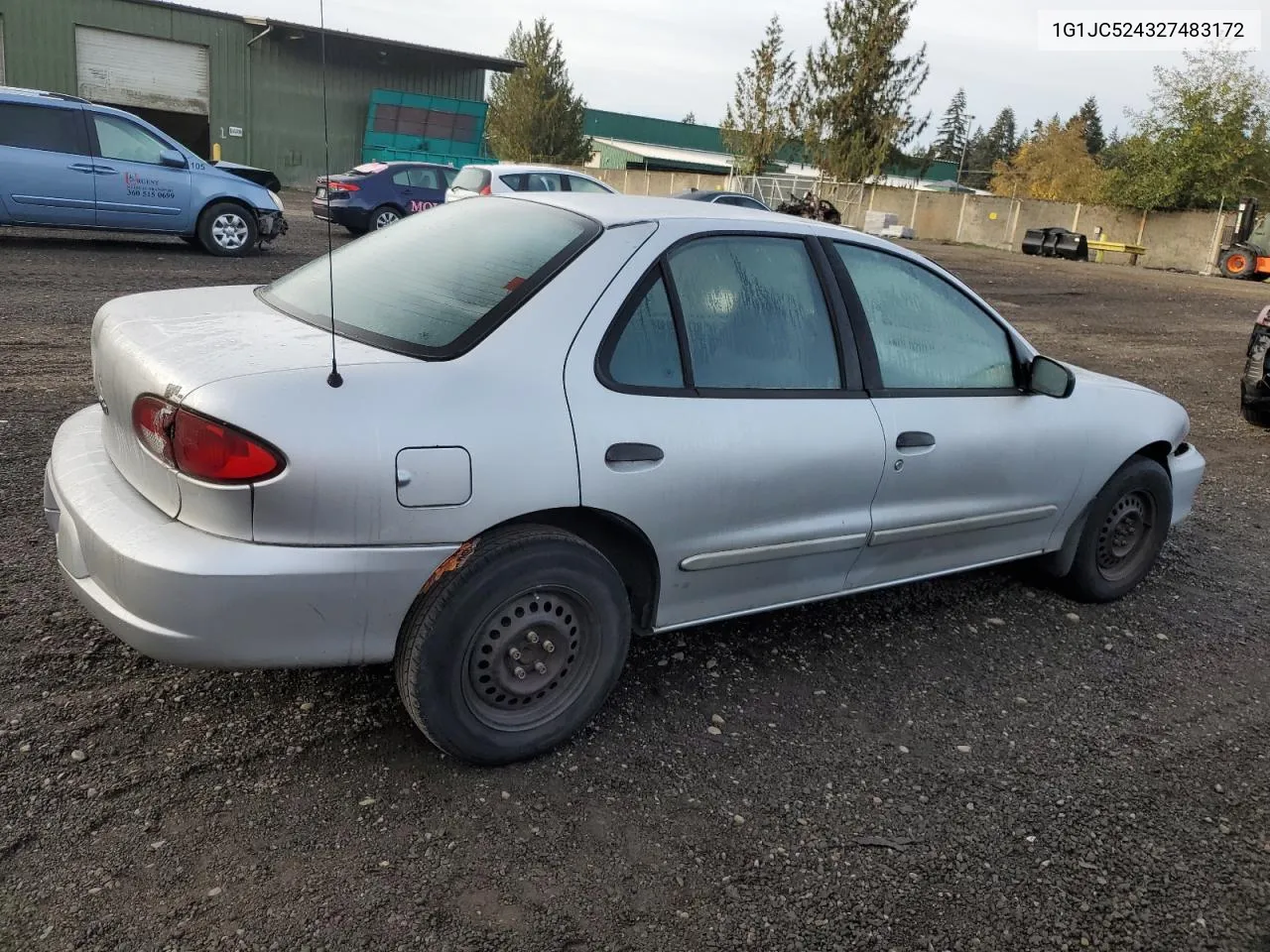 2002 Chevrolet Cavalier Base VIN: 1G1JC524327483172 Lot: 77843944