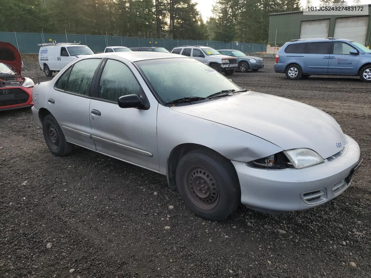 2002 Chevrolet Cavalier Base VIN: 1G1JC524327483172 Lot: 77843944