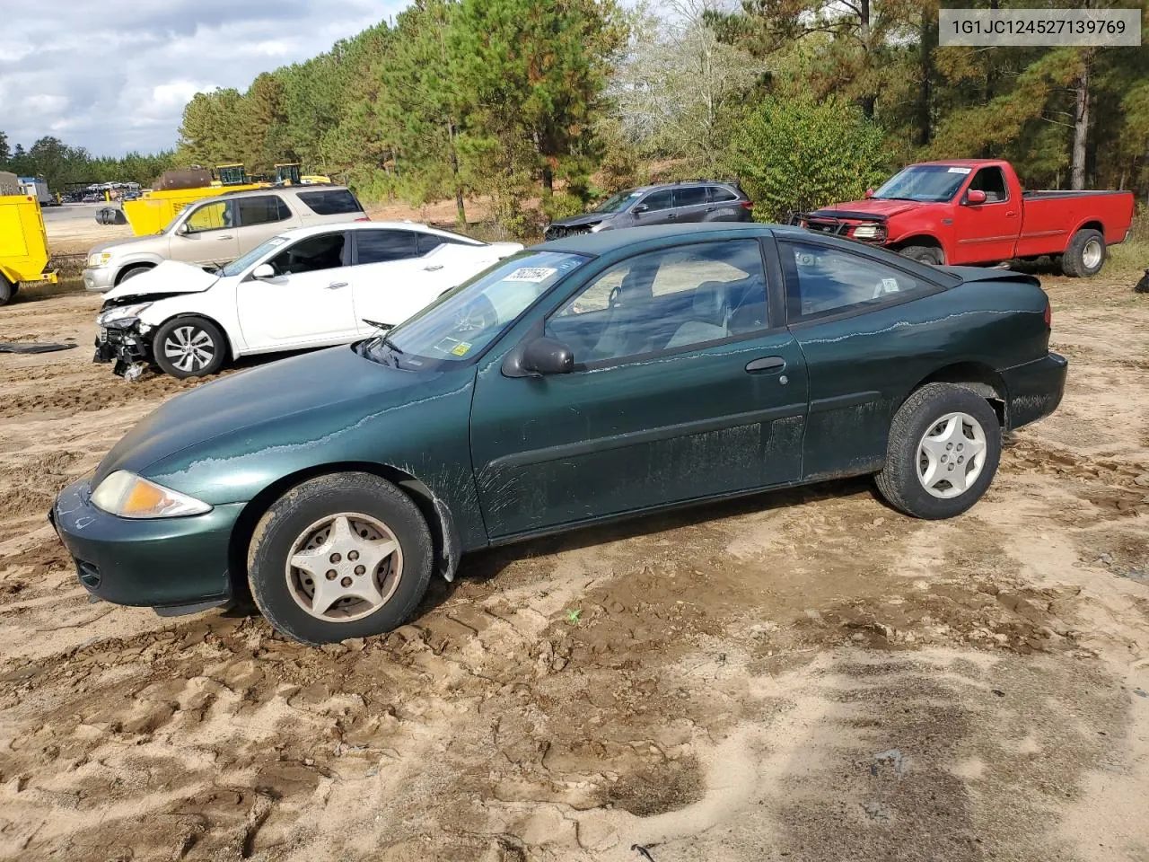 2002 Chevrolet Cavalier VIN: 1G1JC124527139769 Lot: 79622564