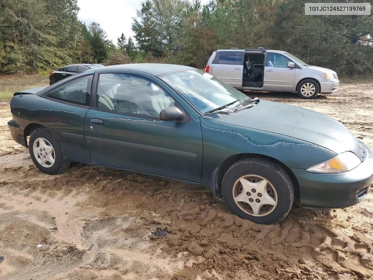 2002 Chevrolet Cavalier VIN: 1G1JC124527139769 Lot: 79622564