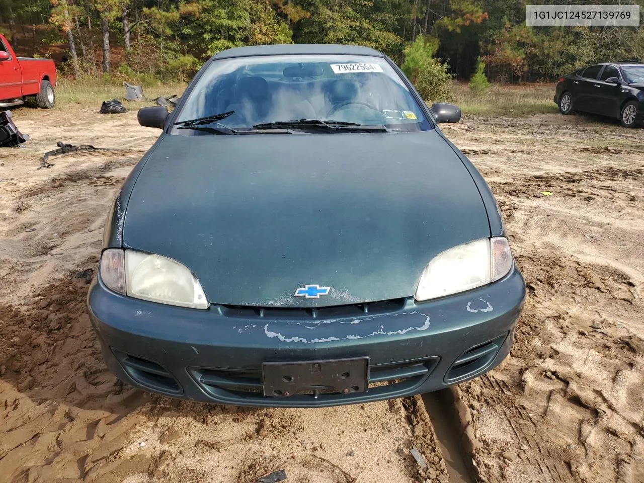 2002 Chevrolet Cavalier VIN: 1G1JC124527139769 Lot: 79622564