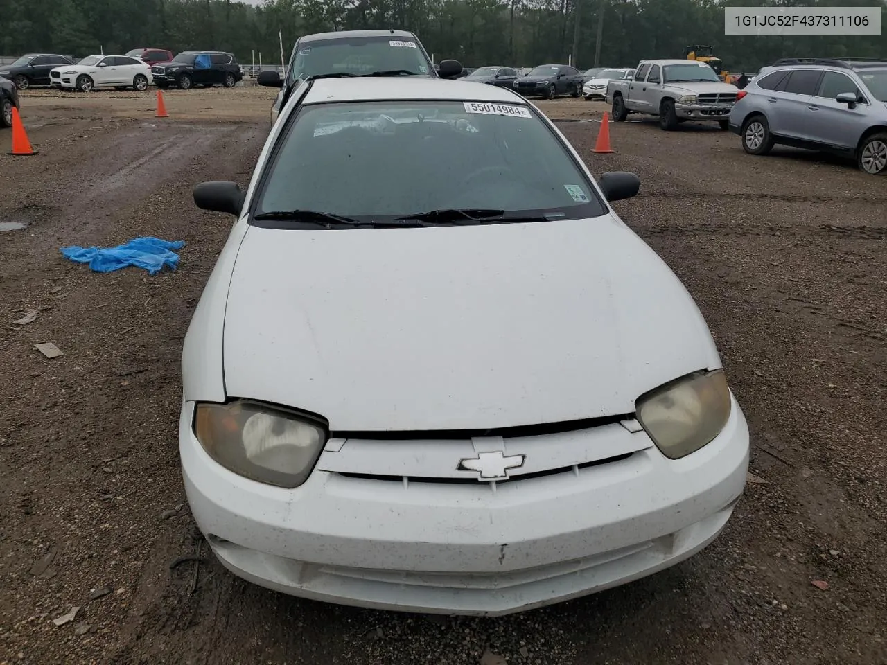 2003 Chevrolet Cavalier VIN: 1G1JC52F437311106 Lot: 55014984