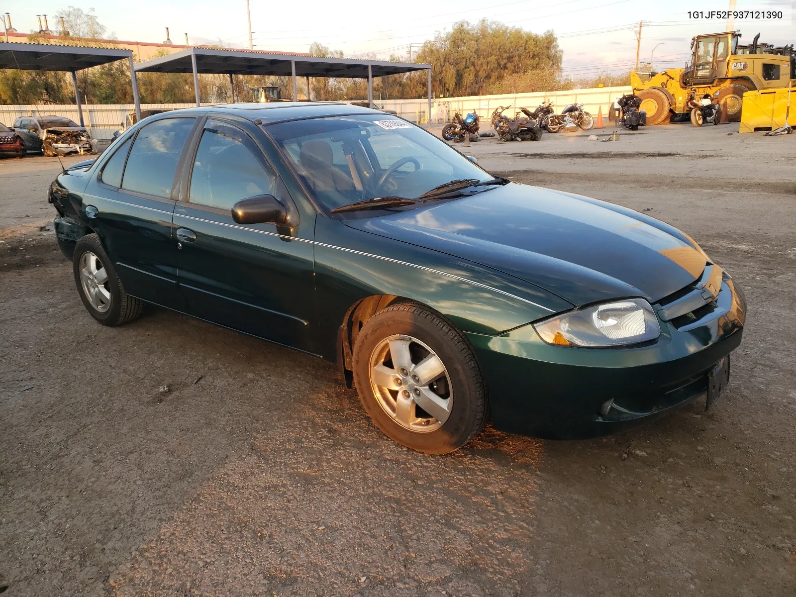 2003 Chevrolet Cavalier Ls VIN: 1G1JF52F937121390 Lot: 63709844