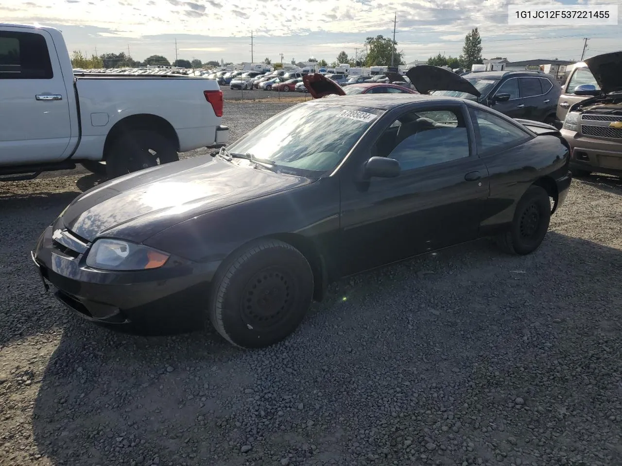 1G1JC12F537221455 2003 Chevrolet Cavalier