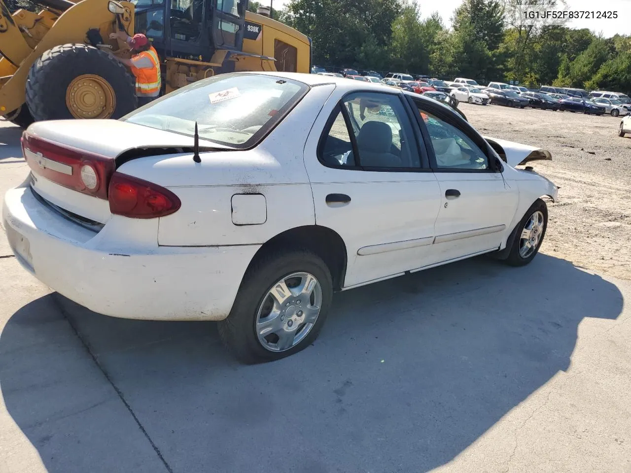 2003 Chevrolet Cavalier Ls VIN: 1G1JF52F837212425 Lot: 70407214