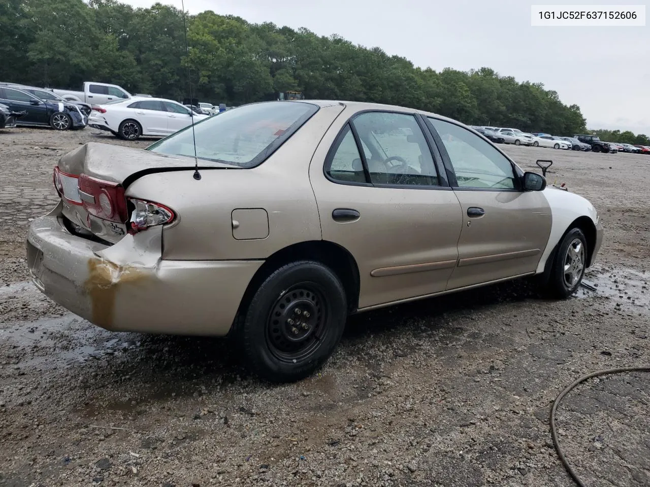 2003 Chevrolet Cavalier VIN: 1G1JC52F637152606 Lot: 71113334