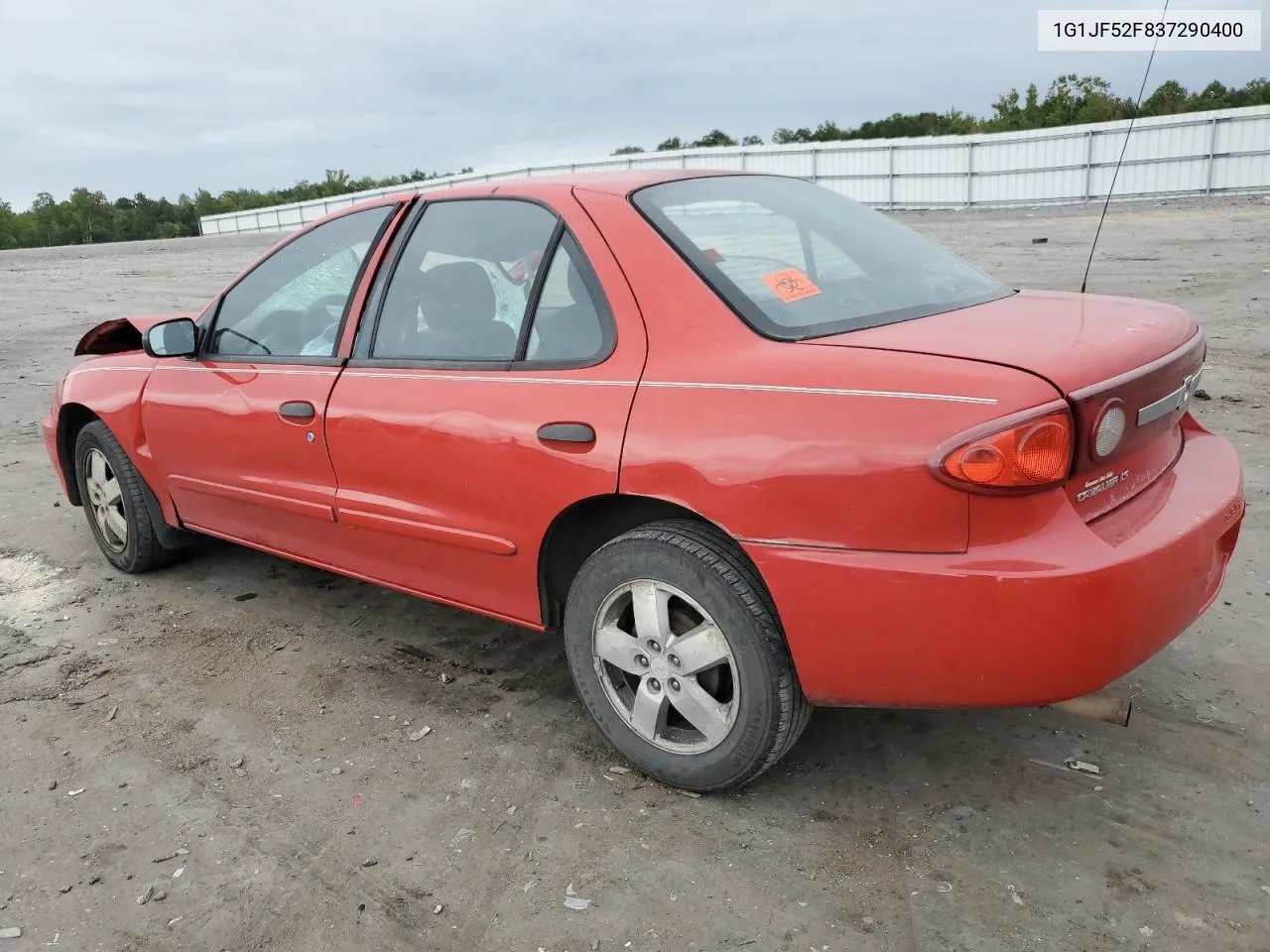 2003 Chevrolet Cavalier Ls VIN: 1G1JF52F837290400 Lot: 71530374