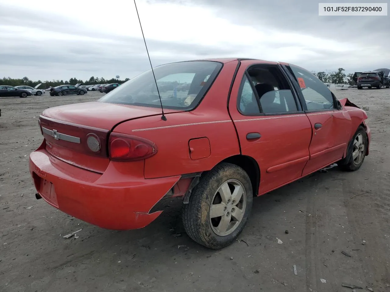 2003 Chevrolet Cavalier Ls VIN: 1G1JF52F837290400 Lot: 71530374