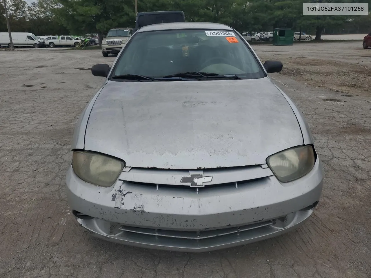 2003 Chevrolet Cavalier VIN: 1G1JC52FX37101268 Lot: 72001304