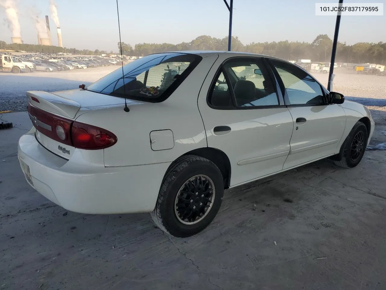 2003 Chevrolet Cavalier VIN: 1G1JC52F837179595 Lot: 72231804