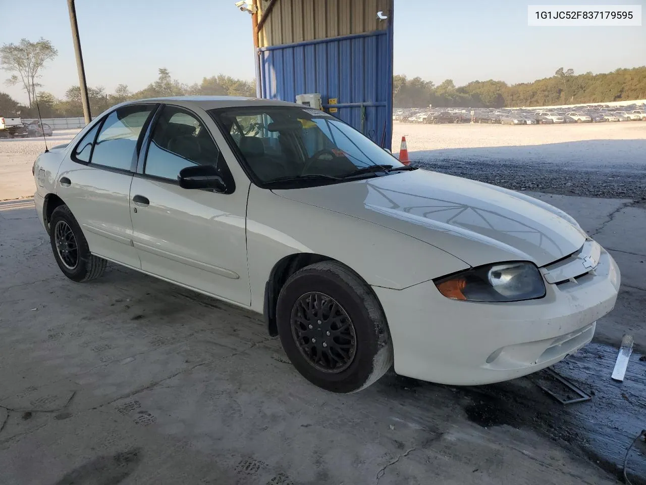 2003 Chevrolet Cavalier VIN: 1G1JC52F837179595 Lot: 72231804