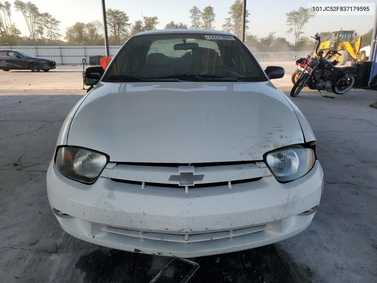 2003 Chevrolet Cavalier VIN: 1G1JC52F837179595 Lot: 72231804