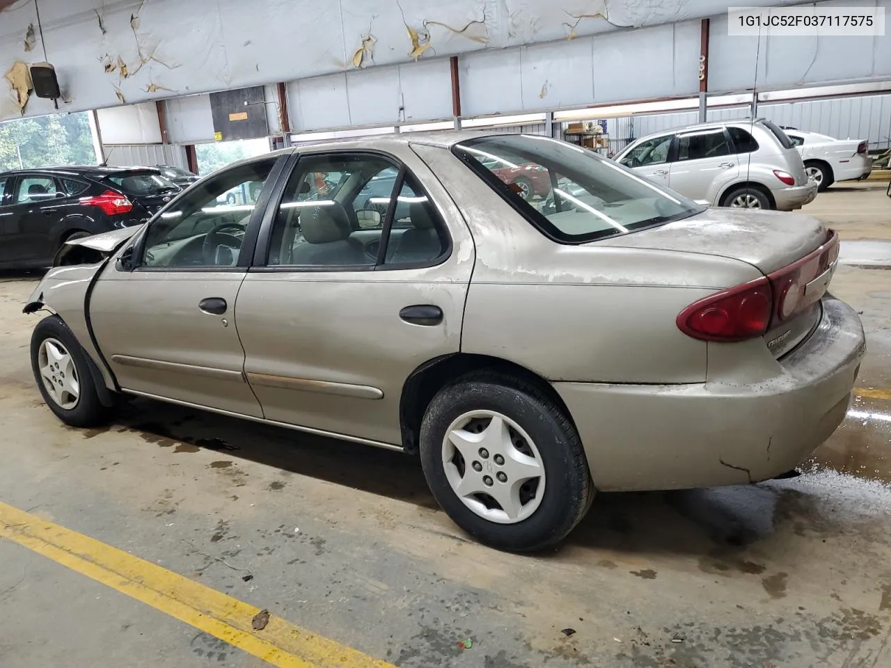 2003 Chevrolet Cavalier VIN: 1G1JC52F037117575 Lot: 72613074