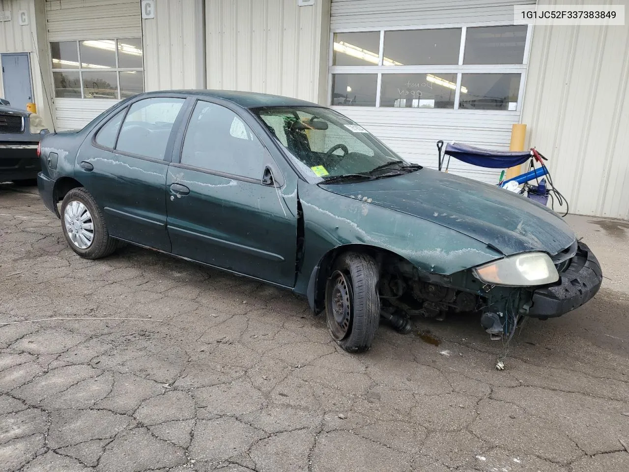 2003 Chevrolet Cavalier VIN: 1G1JC52F337383849 Lot: 72619334