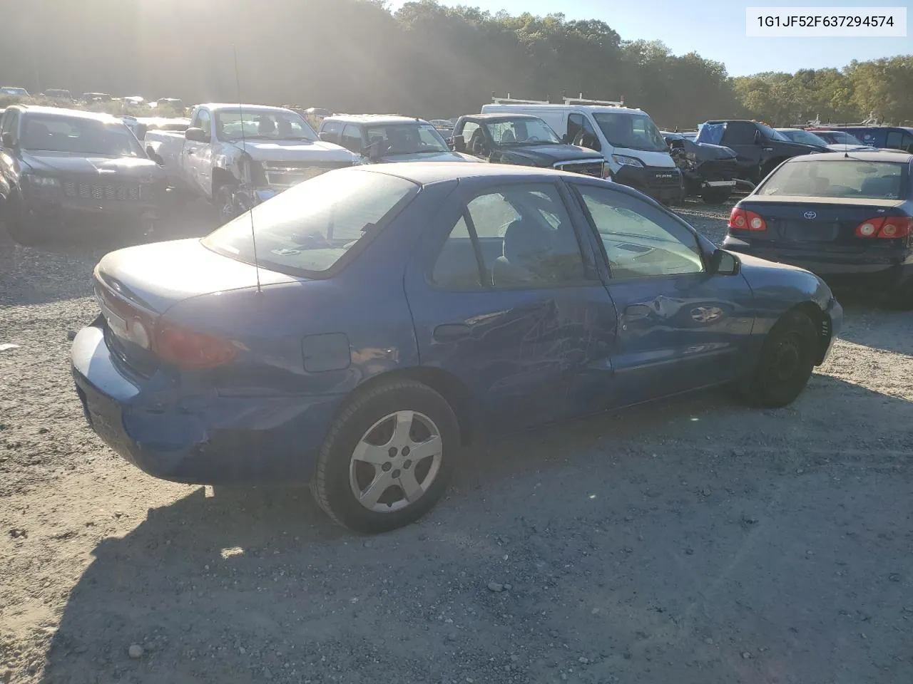 2003 Chevrolet Cavalier Ls VIN: 1G1JF52F637294574 Lot: 74513774