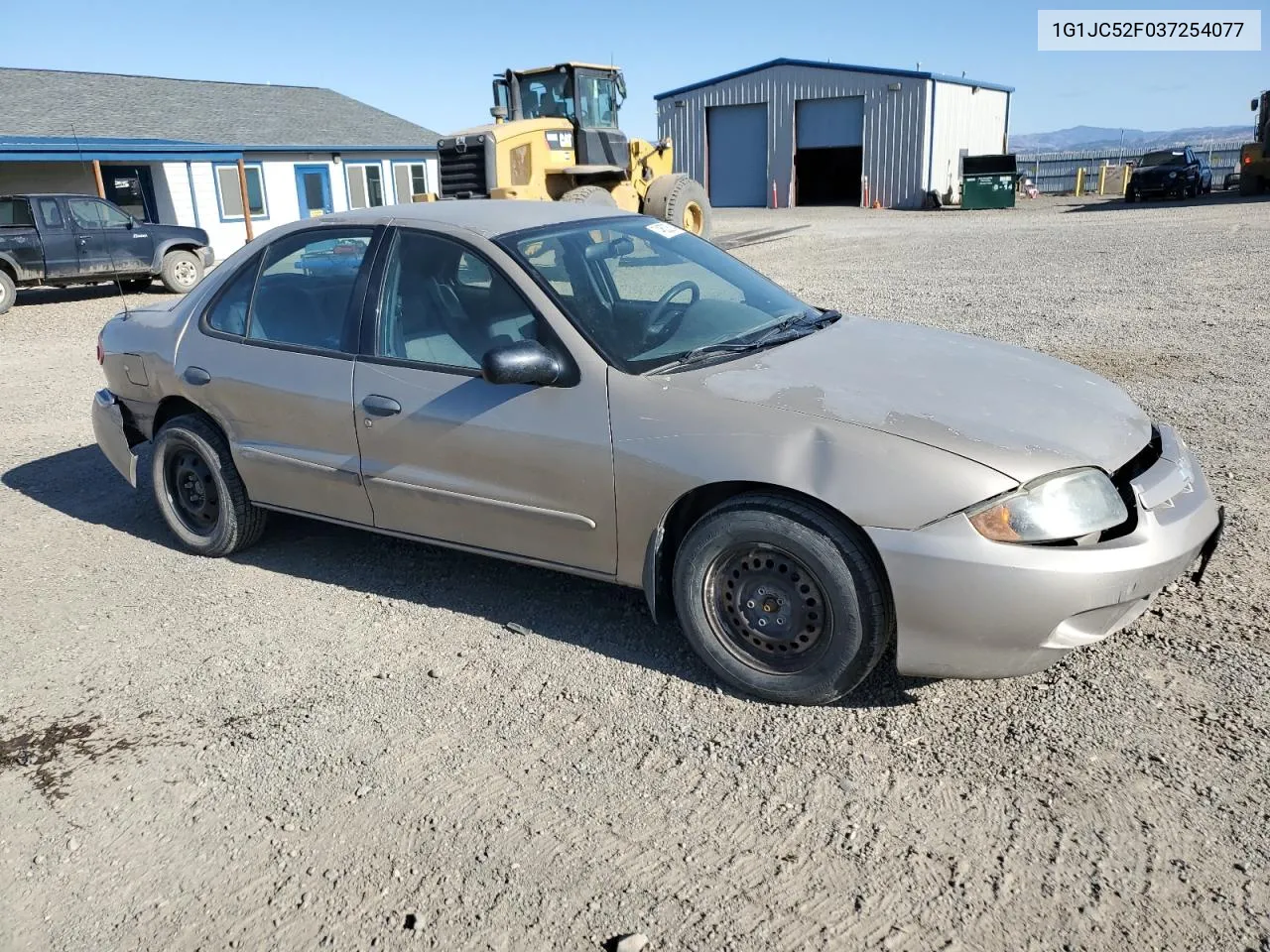 2003 Chevrolet Cavalier VIN: 1G1JC52F037254077 Lot: 74602514