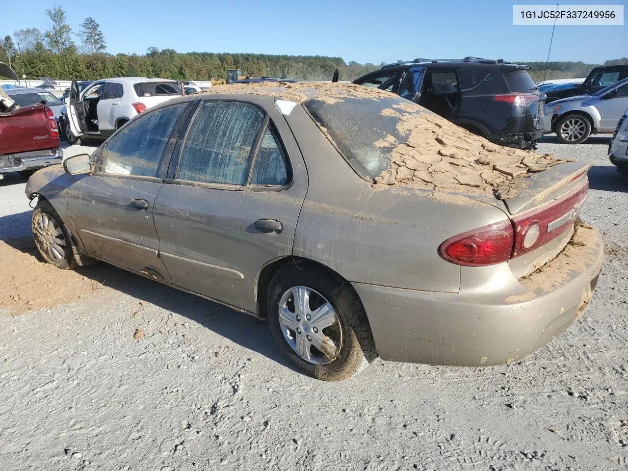 2003 Chevrolet Cavalier VIN: 1G1JC52F337249956 Lot: 75064634