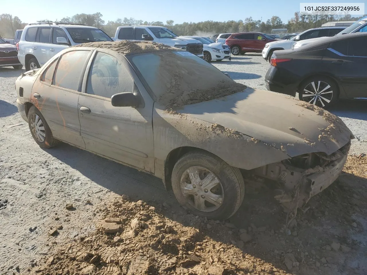 2003 Chevrolet Cavalier VIN: 1G1JC52F337249956 Lot: 75064634