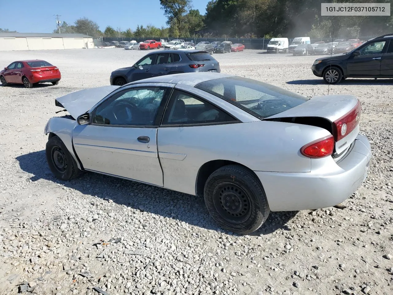 2003 Chevrolet Cavalier VIN: 1G1JC12F037105712 Lot: 75548184