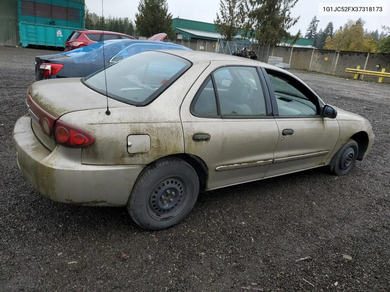 2003 Chevrolet Cavalier VIN: 1G1JC52FX37318173 Lot: 75631434