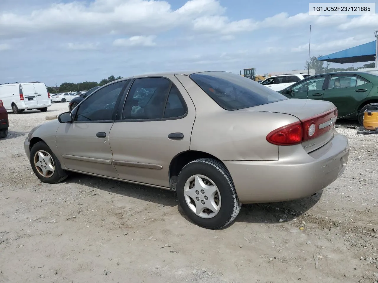 2003 Chevrolet Cavalier VIN: 1G1JC52F237121885 Lot: 75840304