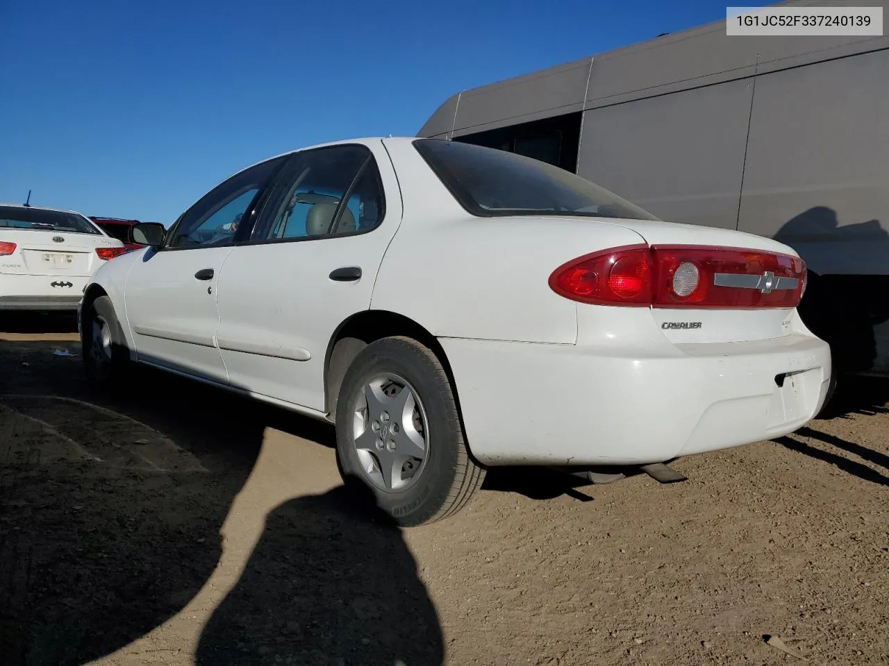 2003 Chevrolet Cavalier VIN: 1G1JC52F337240139 Lot: 77171194