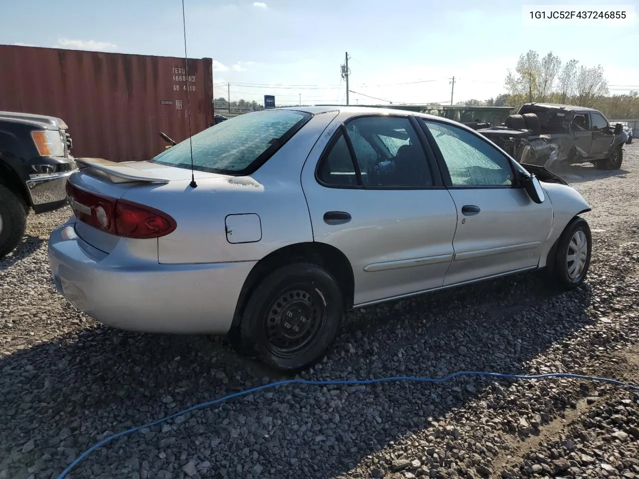 2003 Chevrolet Cavalier VIN: 1G1JC52F437246855 Lot: 77211204