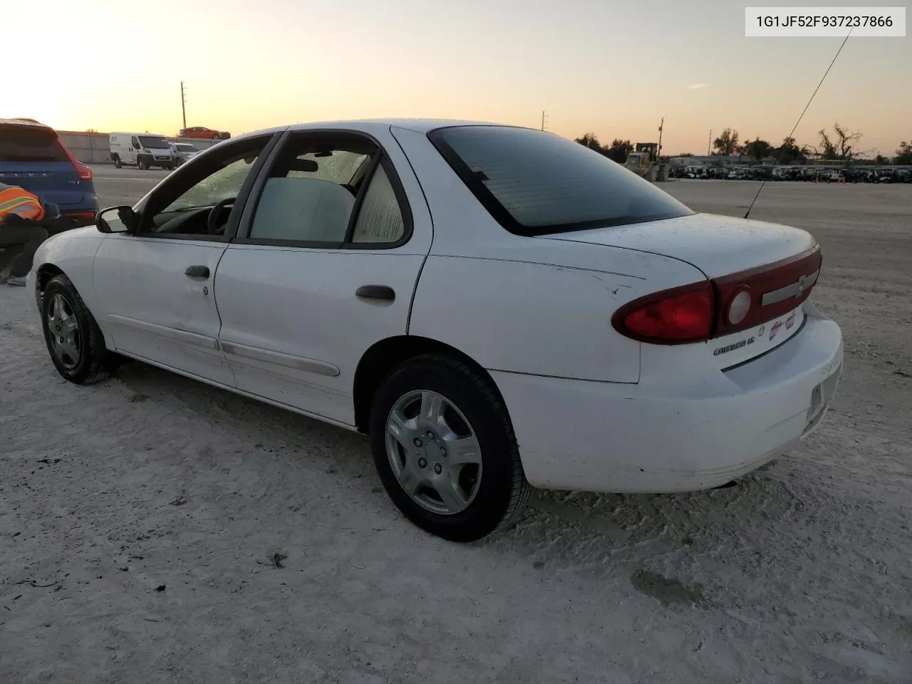 2003 Chevrolet Cavalier Ls VIN: 1G1JF52F937237866 Lot: 77751854