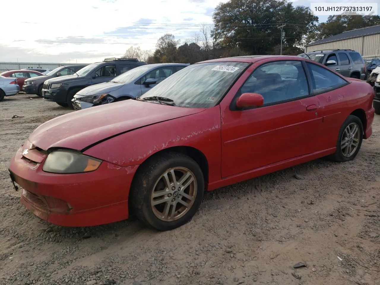 2003 Chevrolet Cavalier Ls Sport VIN: 1G1JH12F737313197 Lot: 79527424