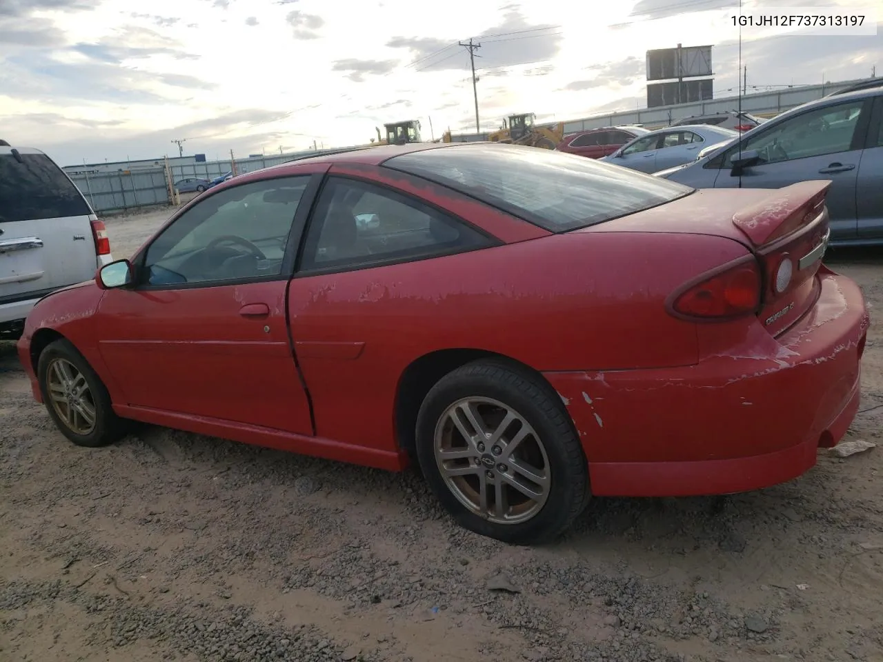 2003 Chevrolet Cavalier Ls Sport VIN: 1G1JH12F737313197 Lot: 79527424