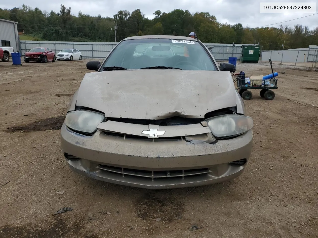 2003 Chevrolet Cavalier VIN: 1G1JC52F537224802 Lot: 79621464