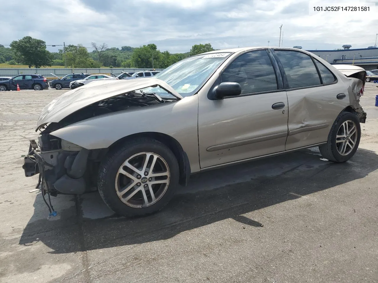 2004 Chevrolet Cavalier VIN: 1G1JC52F147281581 Lot: 60274114