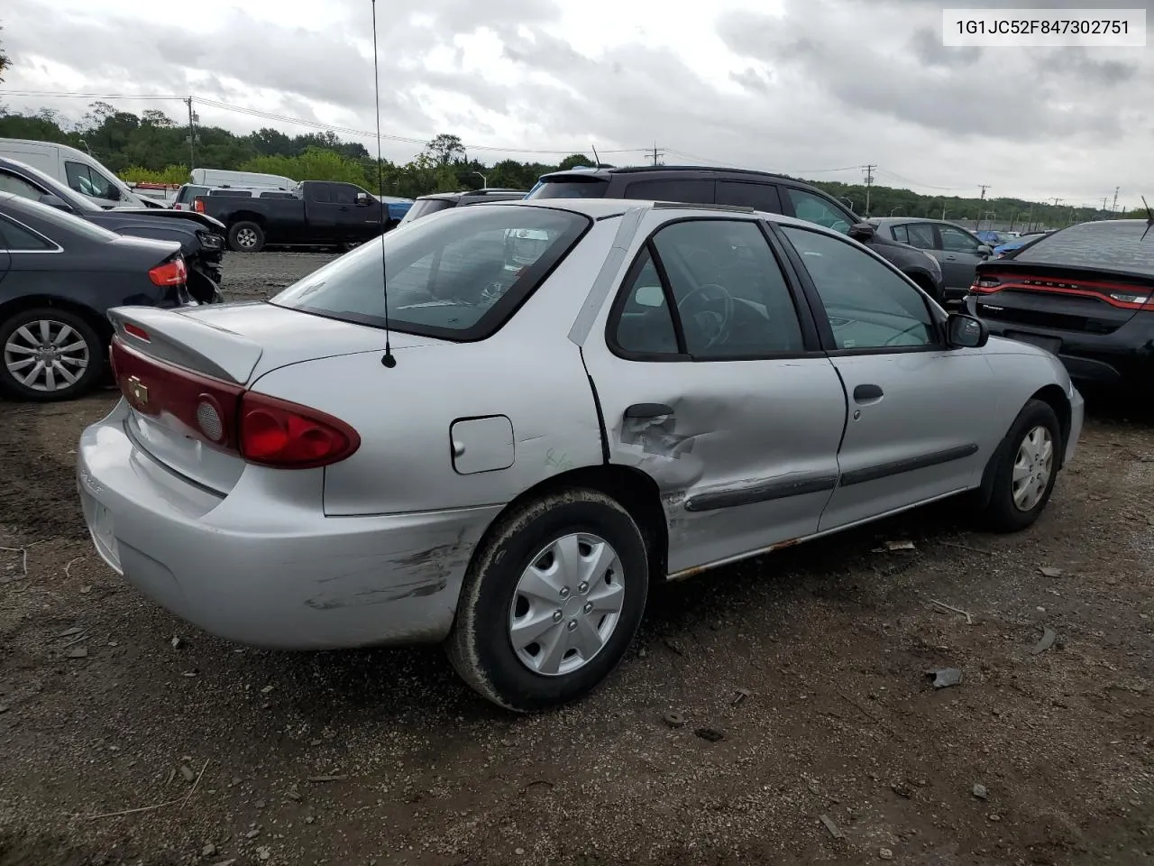 1G1JC52F847302751 2004 Chevrolet Cavalier