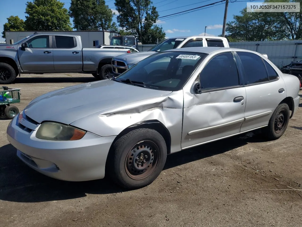 2004 Chevrolet Cavalier VIN: 1G1JC52F347157375 Lot: 67852024