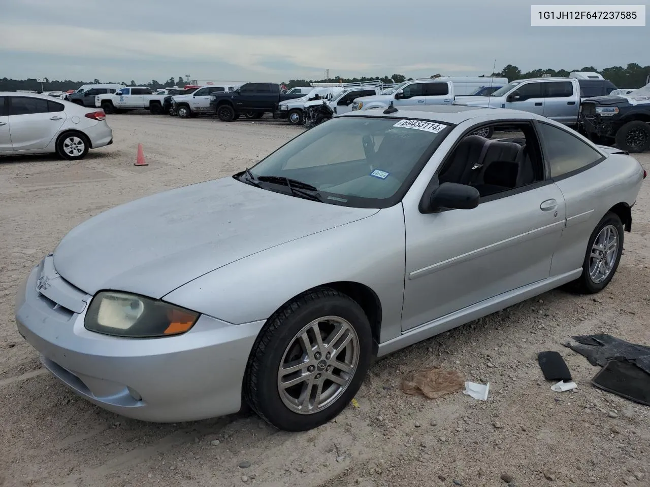 2004 Chevrolet Cavalier Ls Sport VIN: 1G1JH12F647237585 Lot: 69433114