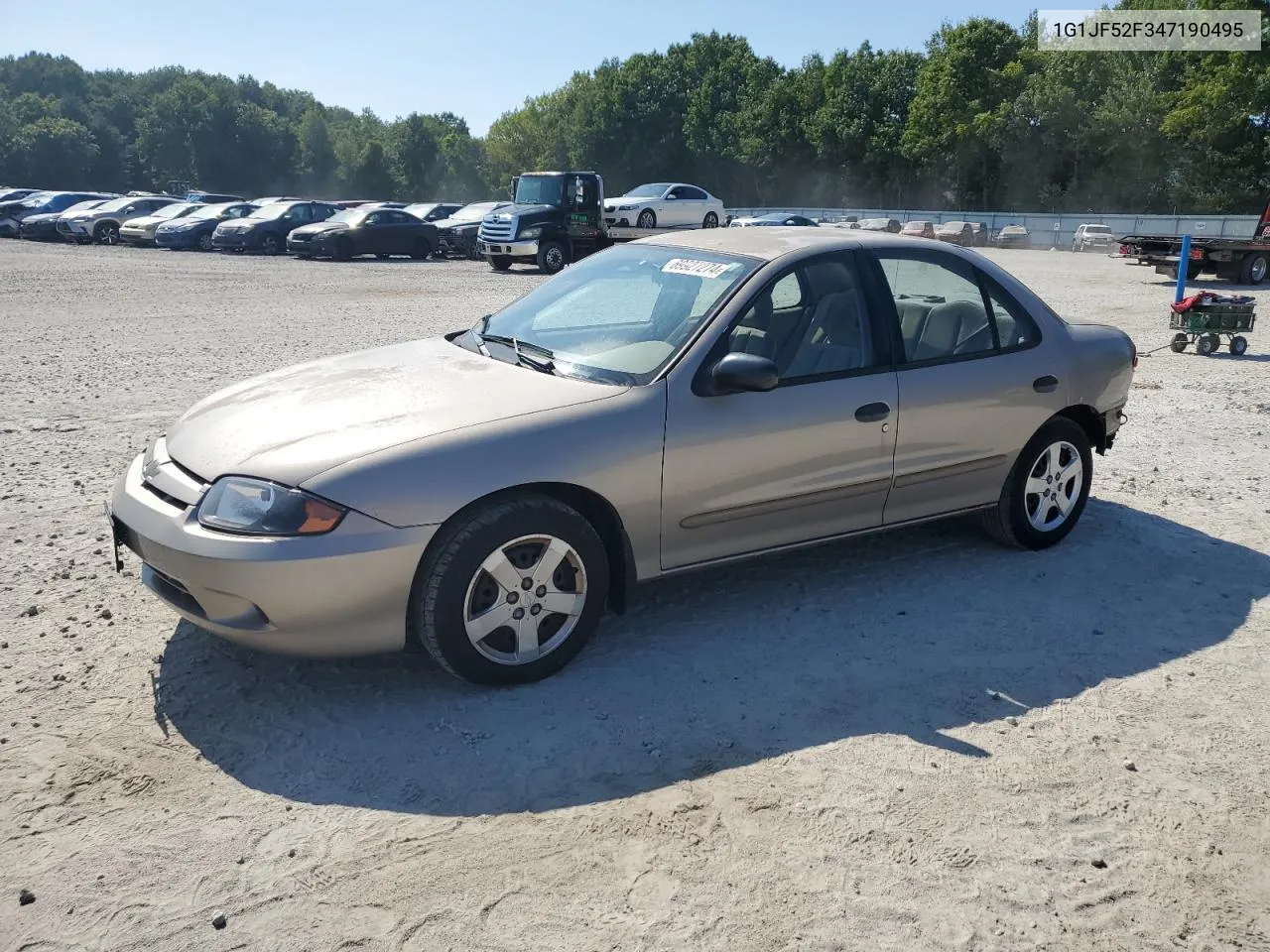 2004 Chevrolet Cavalier Ls VIN: 1G1JF52F347190495 Lot: 69927274