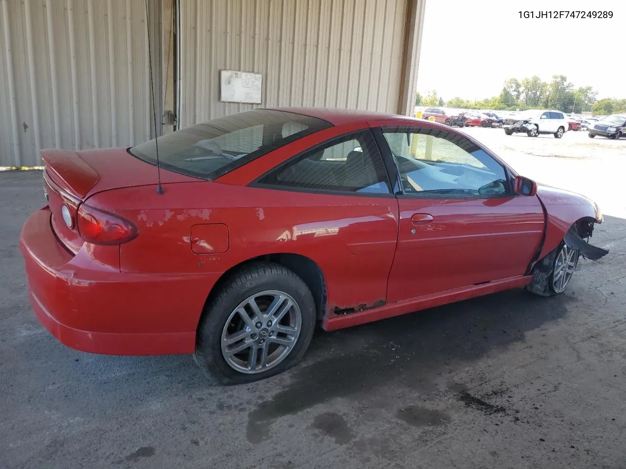 2004 Chevrolet Cavalier Ls Sport VIN: 1G1JH12F747249289 Lot: 71522034