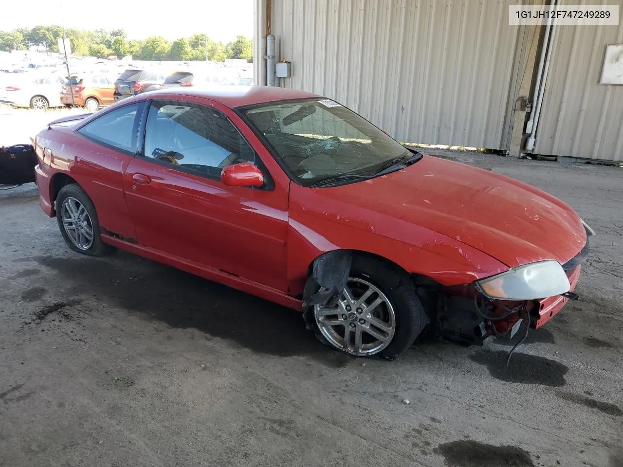 2004 Chevrolet Cavalier Ls Sport VIN: 1G1JH12F747249289 Lot: 71522034