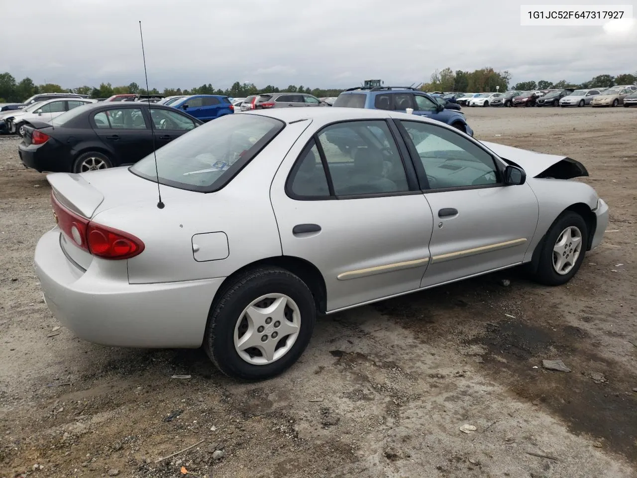 2004 Chevrolet Cavalier VIN: 1G1JC52F647317927 Lot: 72725504