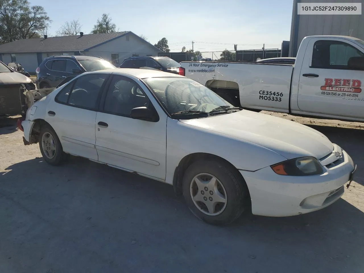 2004 Chevrolet Cavalier VIN: 1G1JC52F247309890 Lot: 74050814