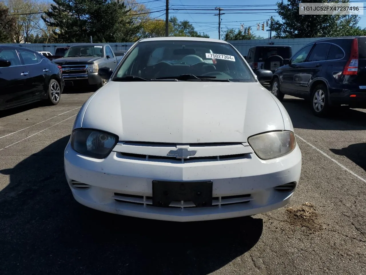 2004 Chevrolet Cavalier VIN: 1G1JC52FX47237496 Lot: 75027304